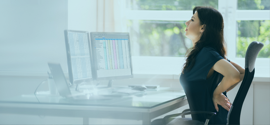 Douleur au dos au travail : Solutions pour les postes assis et debout