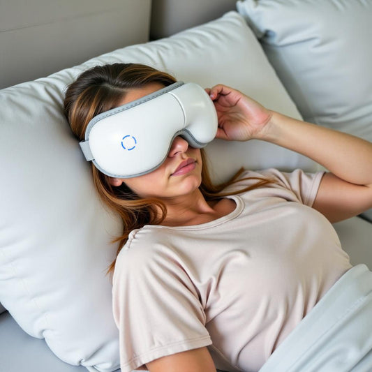 CalmEyes™ | Lunettes massantes chauffantes pour détendre les yeux