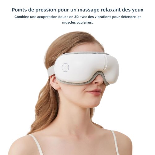 CalmEyes™ | Lunettes massantes chauffantes pour détendre les yeux