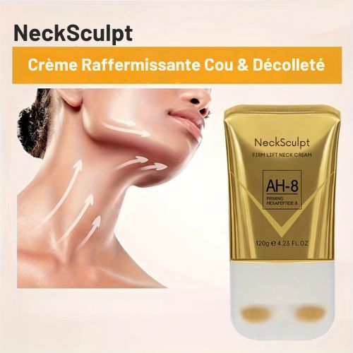 NeckSculpt™ | Crème Raffermissante Cou & Décolleté