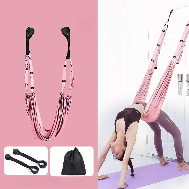 Hamac de yoga aérien - utilisation pour étirements