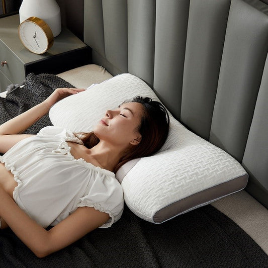 Oreiller ergonomique OrthoZen™ - en situation d'utilisation