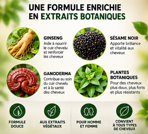 EELHOE shampoing colorant – formule aux extraits botaniques